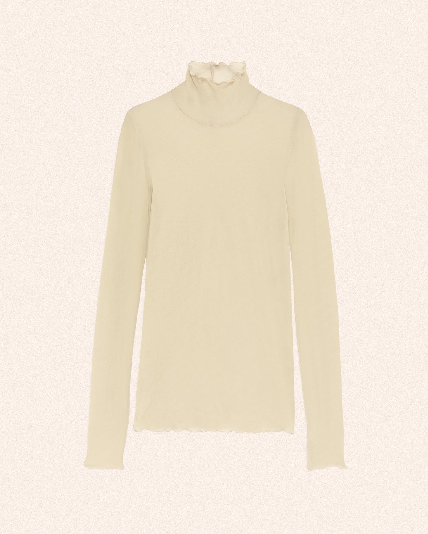 SOFT SHEER HIGH-NECK - SAND
