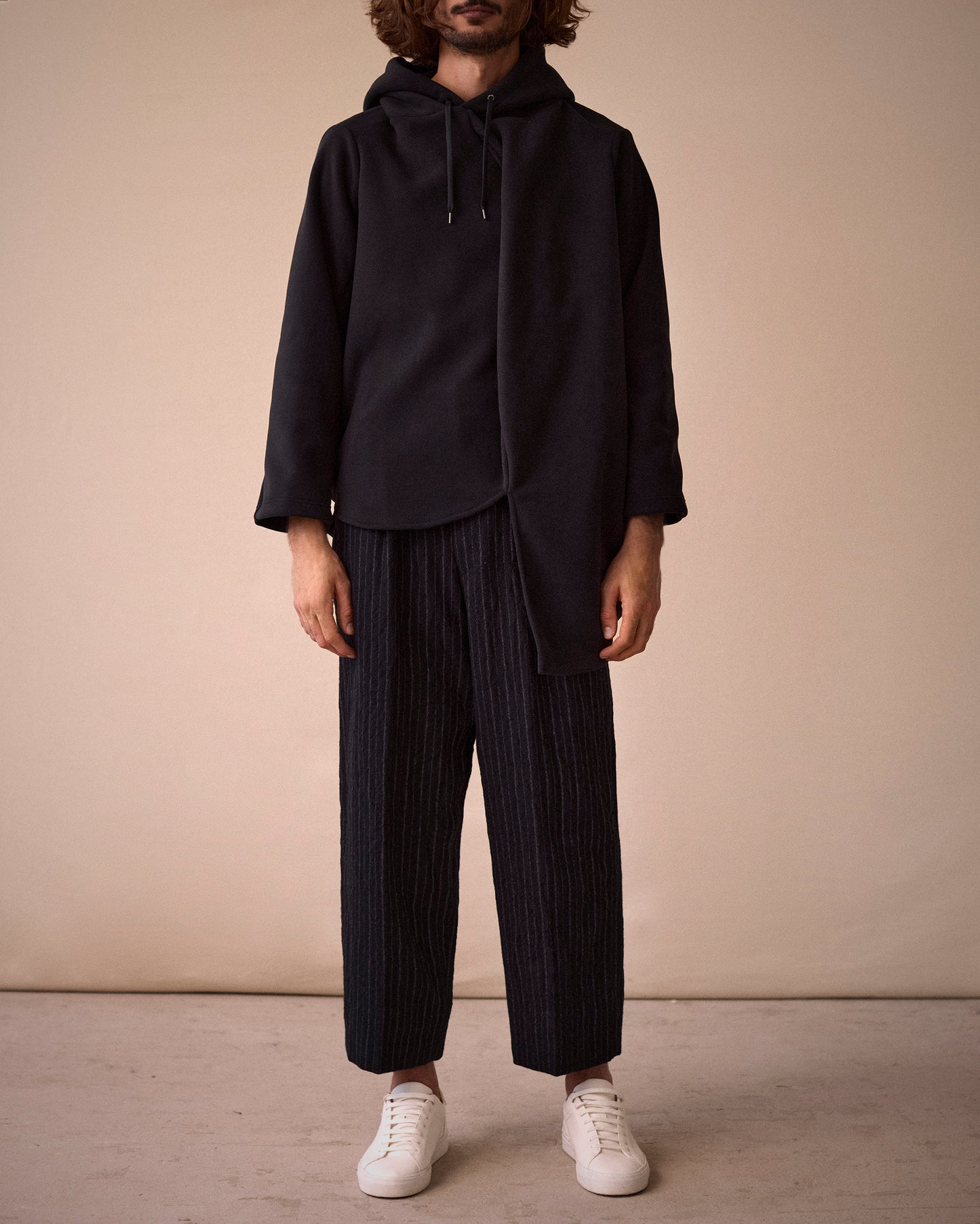 BALL HOODIE - BLACK - AH24 HOMME