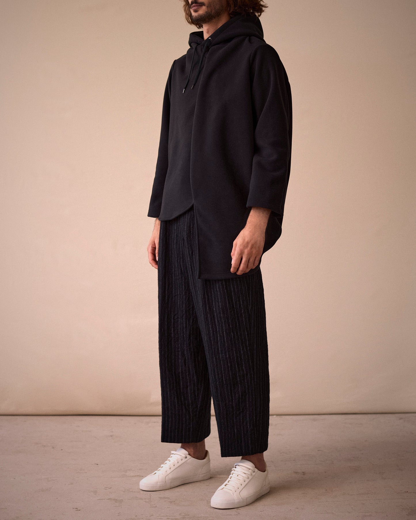 BALL HOODIE - BLACK - AH24 HOMME