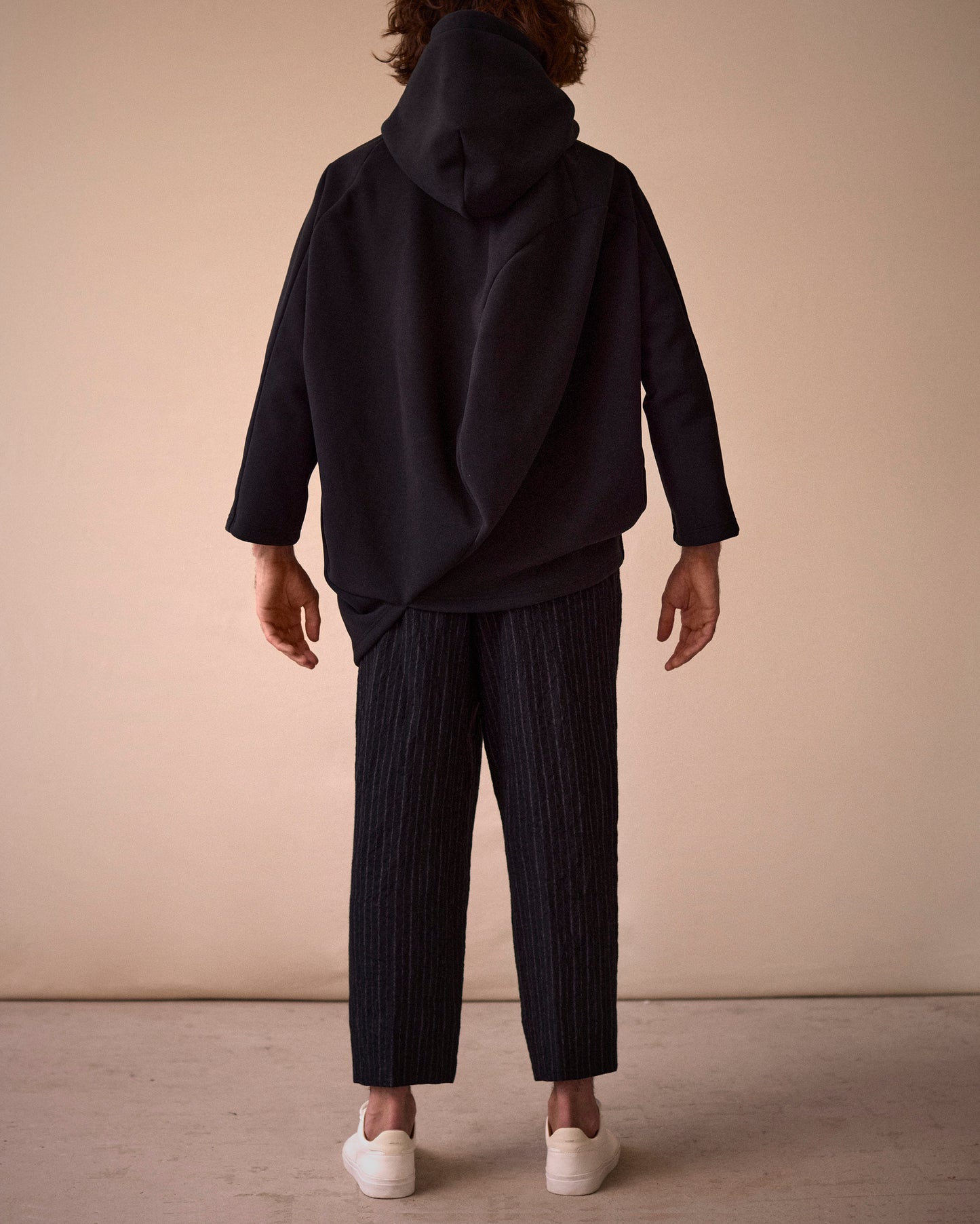 BALL HOODIE - BLACK - AH24 HOMME