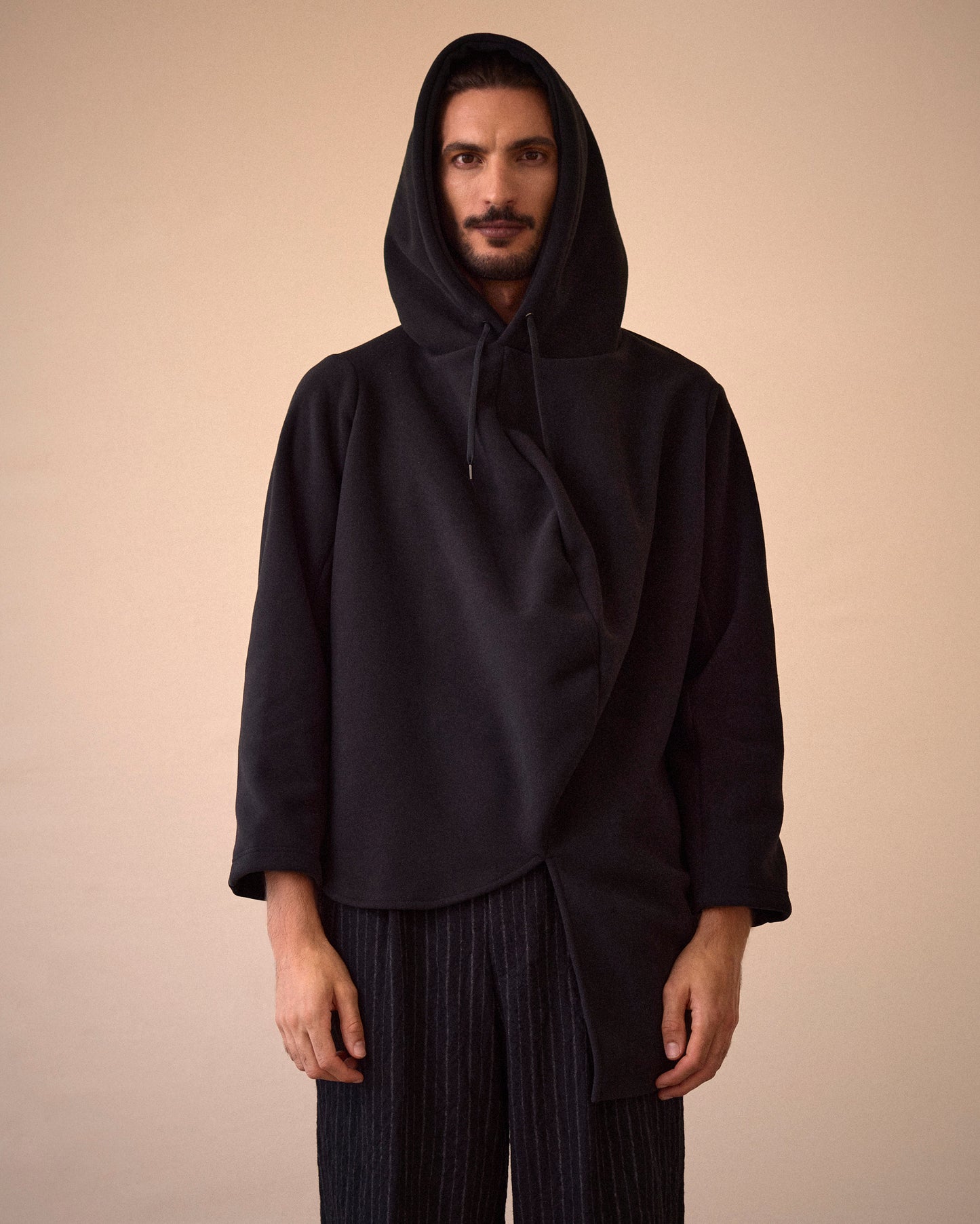 BALL HOODIE - BLACK - AH24 HOMME