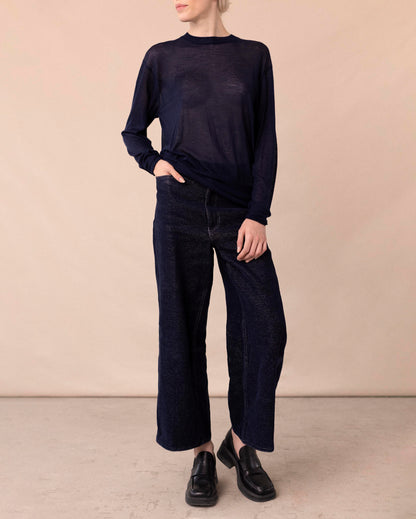 CASHMERE KNIT - NAVY