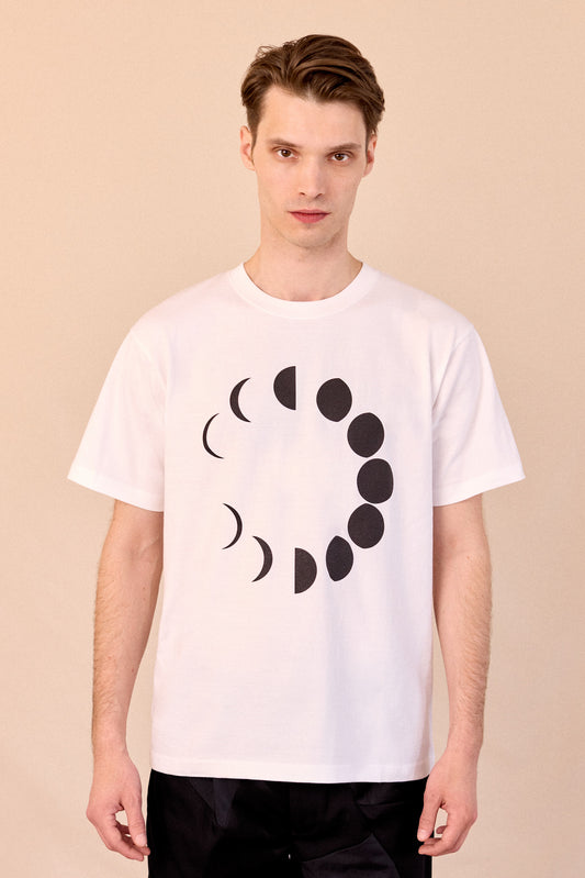 MOON T-SHIRT - WHITE