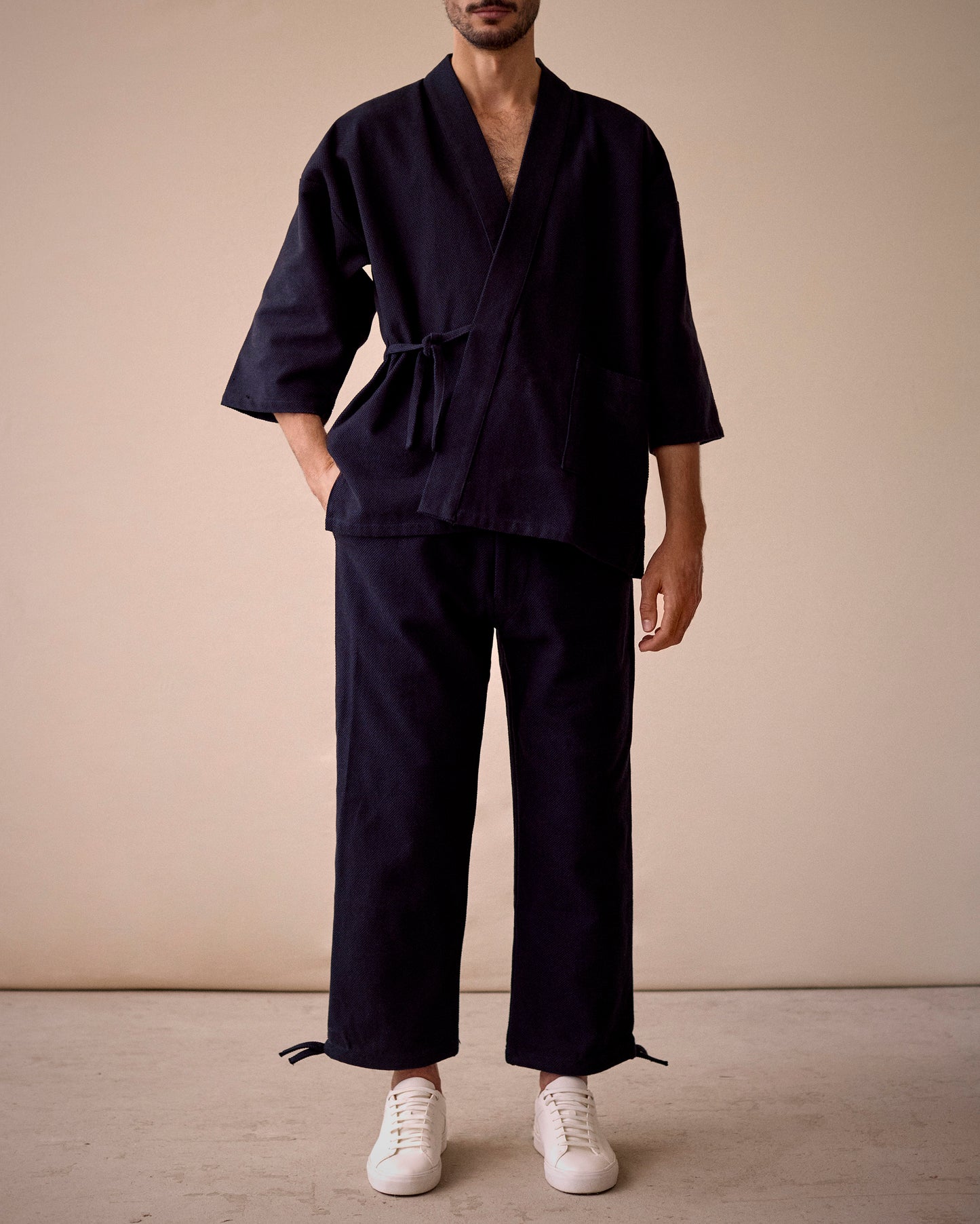 MONK'S OUTFIT - NAVY - AH24 HOMME